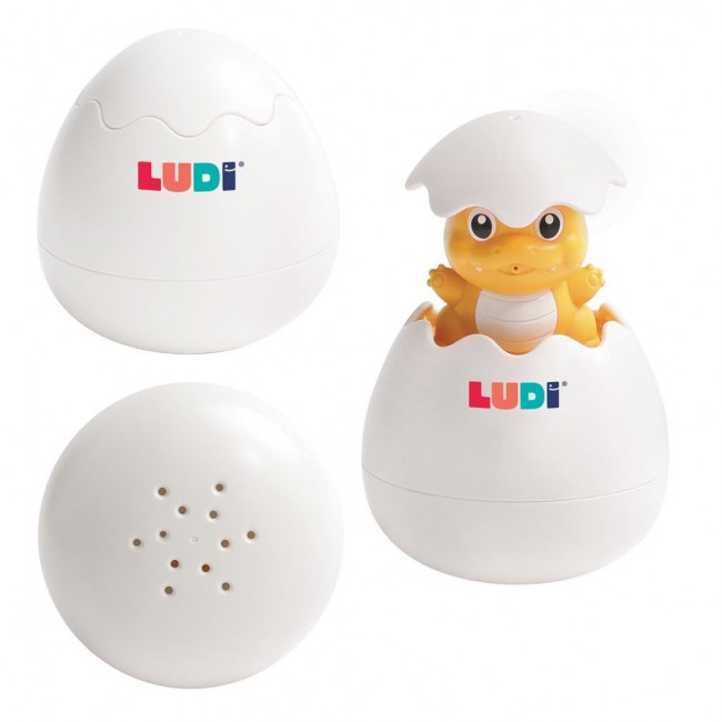Magiczne jajko dinozaura do kąpieli LUDI