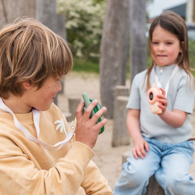 Walkie Talkie dla dzieci The Zoofamily - Dinozaur różowy