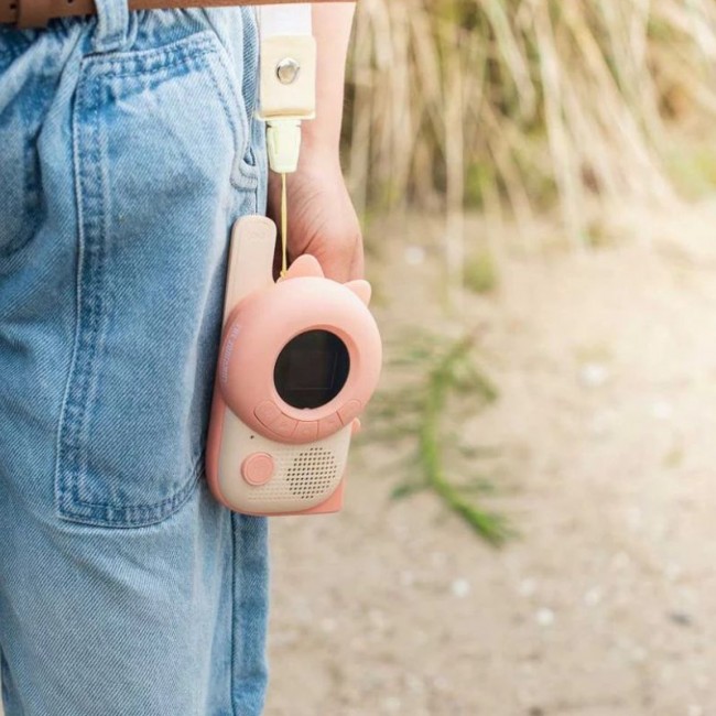 Walkie Talkie dla dzieci The Zoofamily - Dinozaur różowy