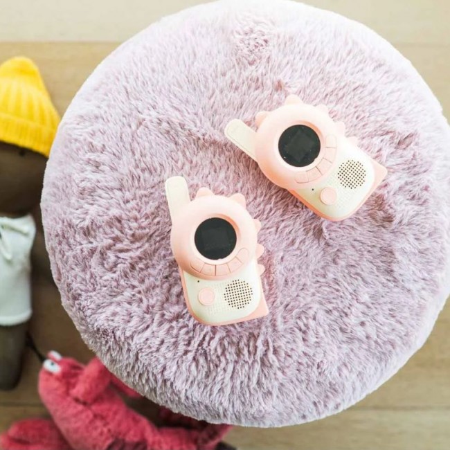 Walkie Talkie dla dzieci The Zoofamily - Dinozaur różowy