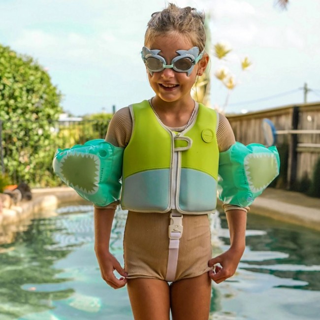 Okulary do pływania dla dzieci Sunnylife - Shark Mini