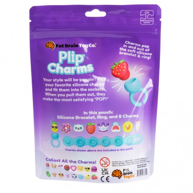 Zestaw biżuterii Plip Charms Fat Brain Toys - Turkusowy