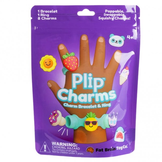 Zestaw biżuterii Plip Charms Fat Brain Toys - Turkusowy