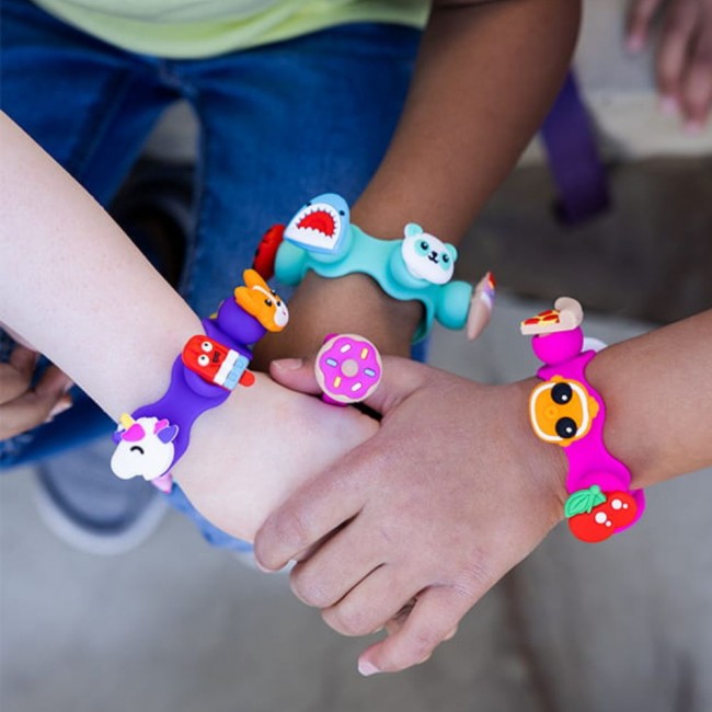 Zestaw biżuterii Plip Charms Fat Brain Toys - Fioletowy