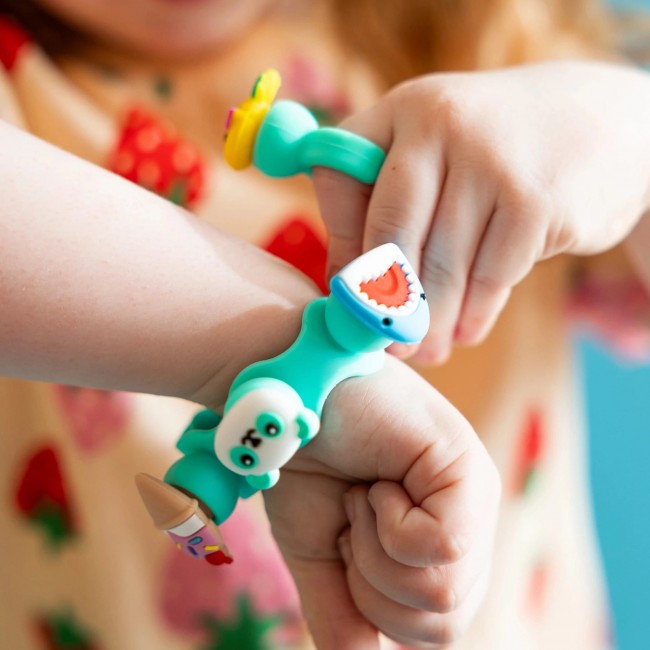 Zestaw biżuterii Plip Charms Fat Brain Toys - Fioletowy