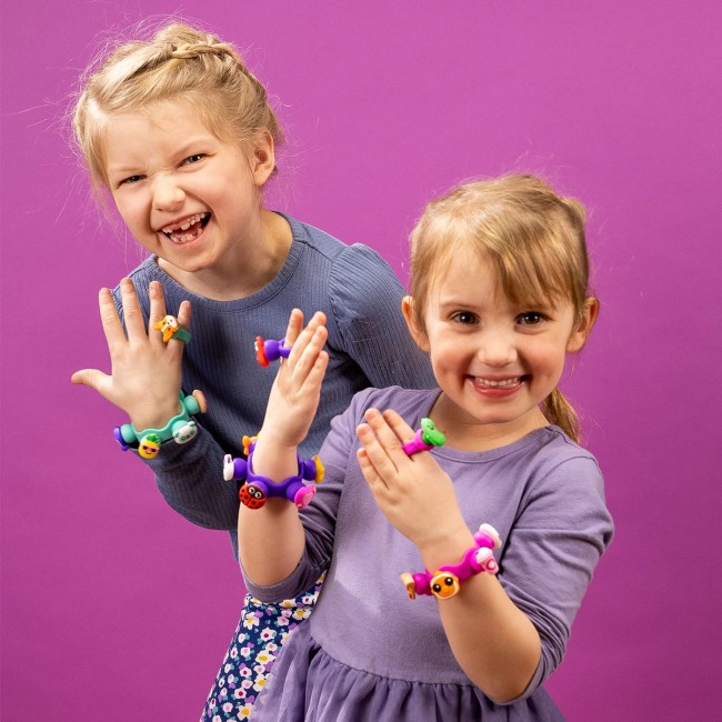 Zestaw biżuterii Plip Charms Fat Brain Toys - Fioletowy