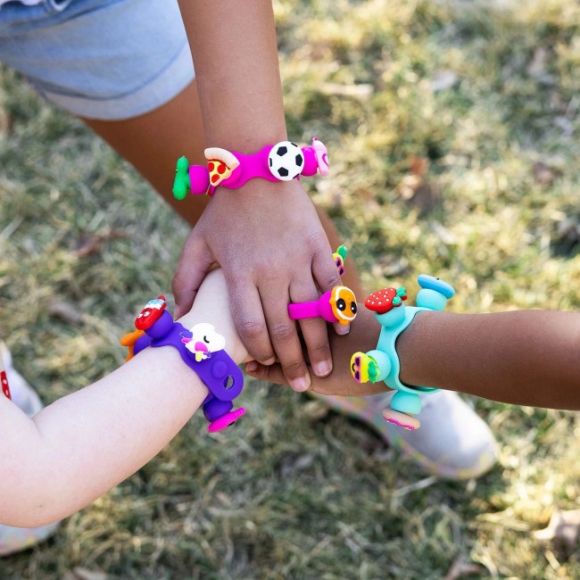 Zestaw biżuterii Plip Charms Fat Brain Toys - Fioletowy