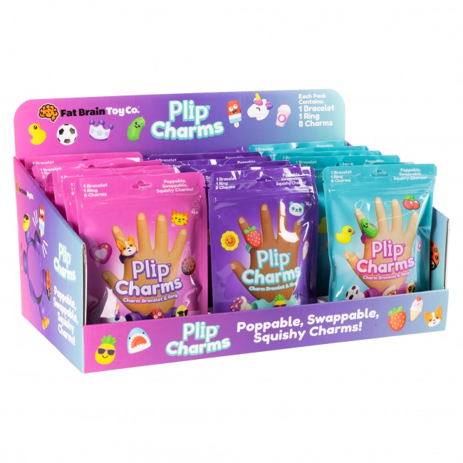 Zestaw biżuterii Plip Charms Fat Brain Toys - Fioletowy