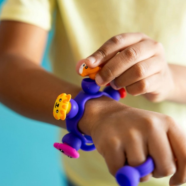 Zestaw biżuterii Plip Charms Fat Brain Toys - Fioletowy