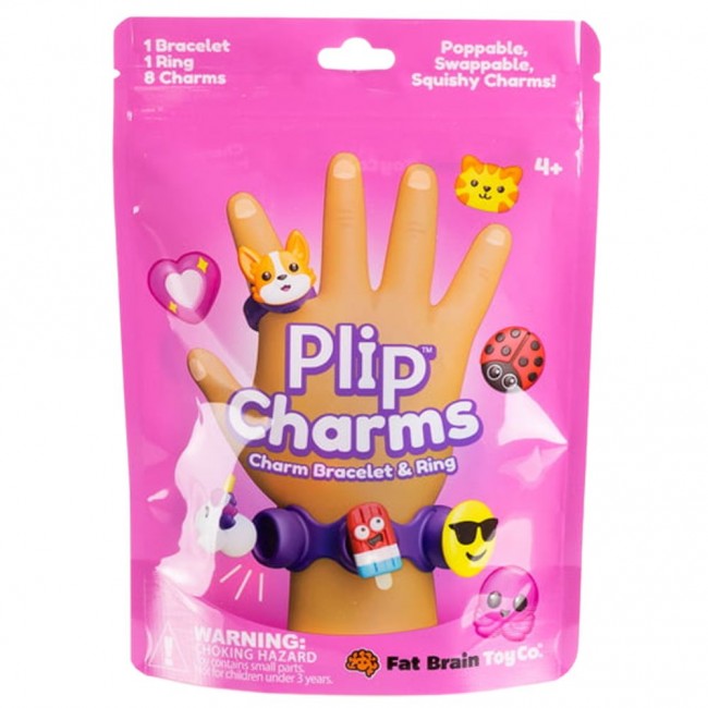 Zestaw biżuterii Plip Charms Fat Brain Toys - Fioletowy