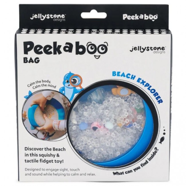 Sensoryczny dysk z figurkami A-Ku-Ku! Peekaboo Jellystone - Plaża