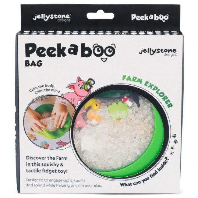Sensoryczny dysk z figurkami A-Ku-Ku! Peekaboo Jellystone - Farma