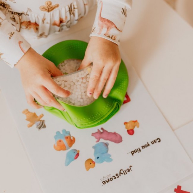 Sensoryczny dysk z figurkami A-Ku-Ku! Peekaboo Jellystone - Farma