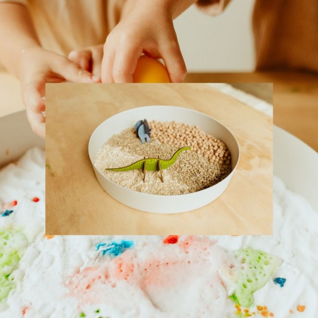 Tacka sensoryczna Play Tray 2w1 Jellystone - Sage