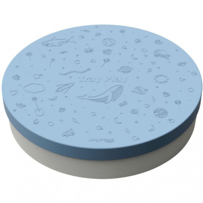 Tacka sensoryczna Play Tray 2w1 Jellystone - Soft Blue