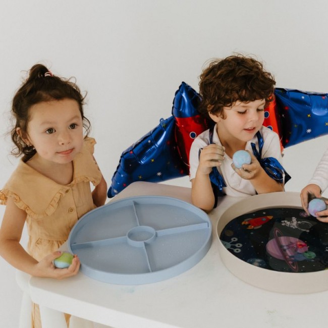 Tacka sensoryczna Play Tray 2w1 Jellystone - Soft Blue