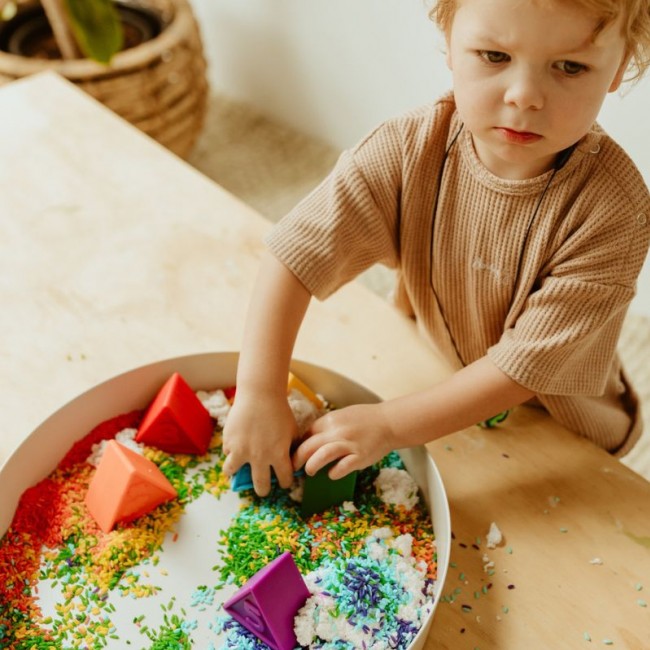 Tacka sensoryczna Play Tray 2w1 Jellystone - Soft Blue