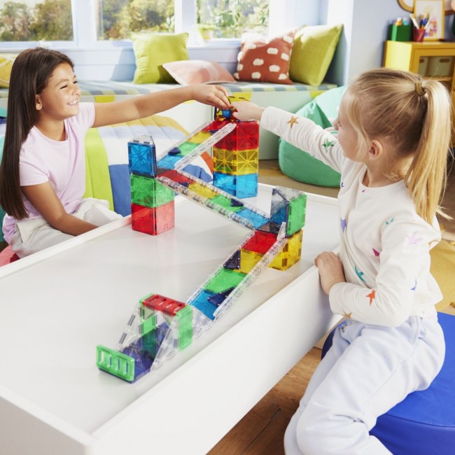 Magnetyczny kulodrom MAGNA-TILES - Rail Racers XL 90 el.