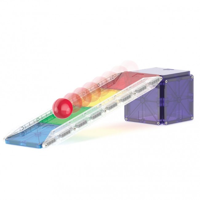 Magnetyczny kulodrom MAGNA-TILES - Rail Racers XL 90 el.