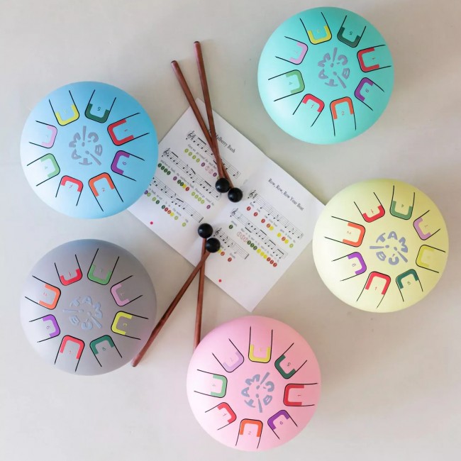 Bębenek językowy Baby Tambu - Teal Peal