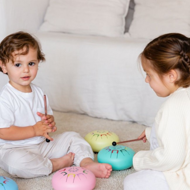 Bębenek językowy Baby Tambu - Teal Peal