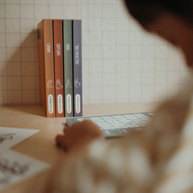 Podświetlany tablet do rysowania Kidydraw Mini Kidywolf - Zwierzęta