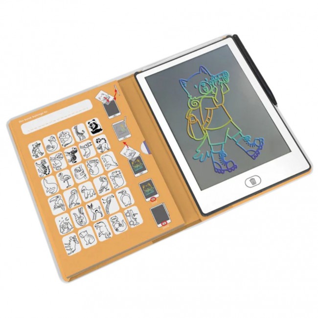 Podświetlany tablet do rysowania Kidydraw Mini Kidywolf - Zwierzęta