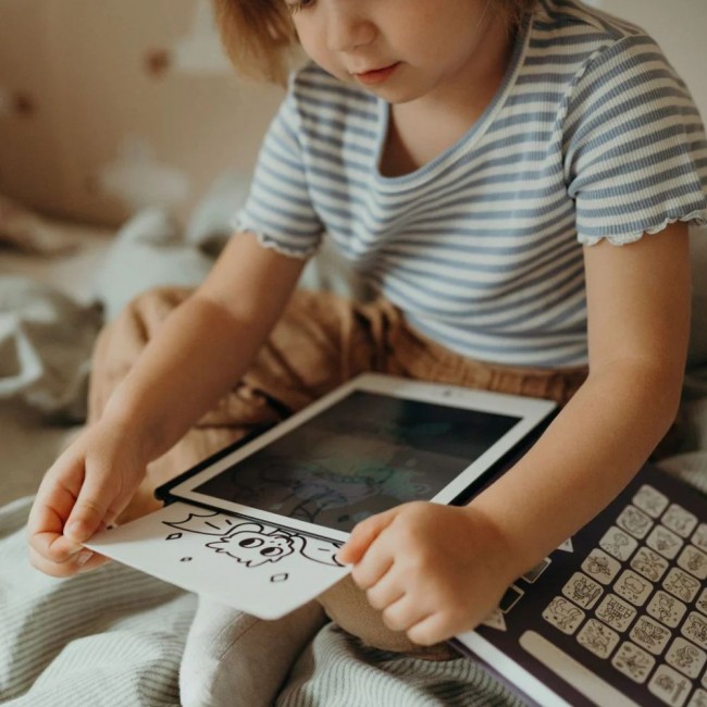 Podświetlany tablet do rysowania Kidydraw Mini Kidywolf - Dawno dawno temu