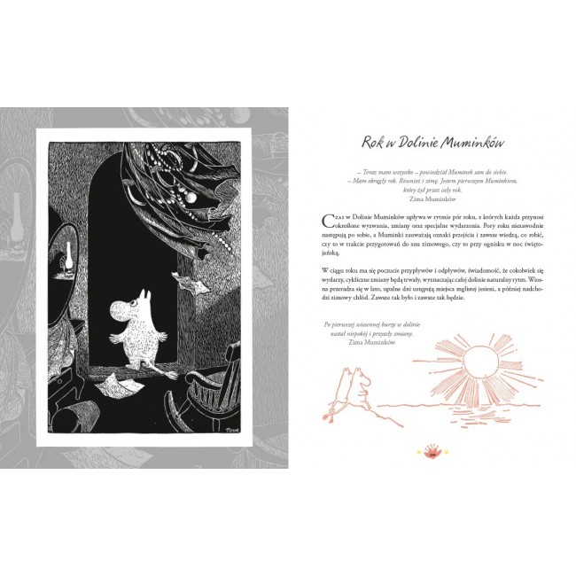 Książka "Świat Muminków stworzony przez Tove Jansson" Wydawnictwo Nasza Księgarnia