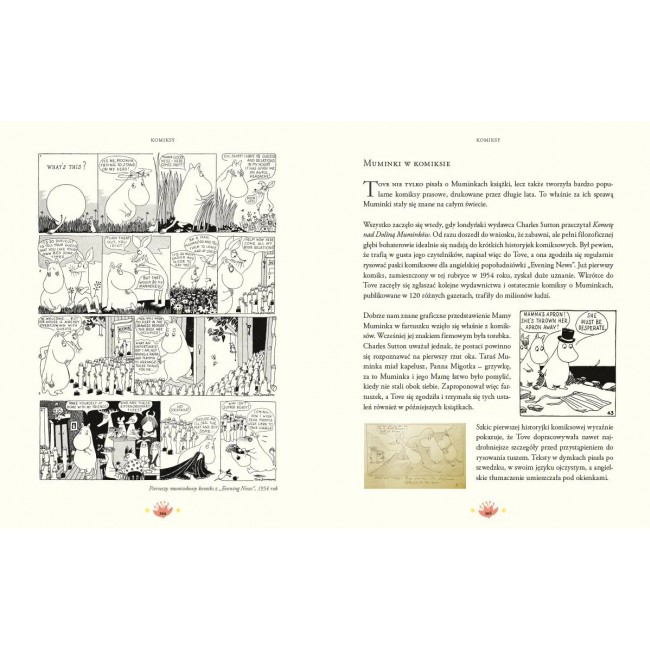 Książka "Świat Muminków stworzony przez Tove Jansson" Wydawnictwo Nasza Księgarnia