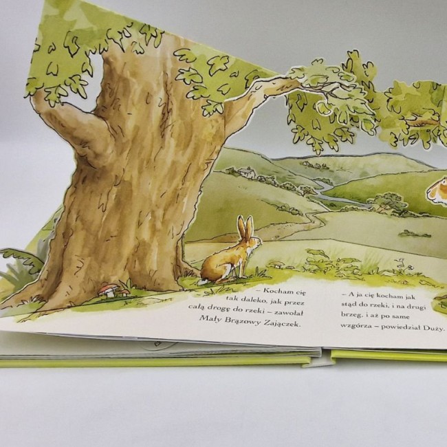 Książka "Nawet nie wiesz, jak bardzo cię kocham. Pop-up" Wydawnictwo Harperkids