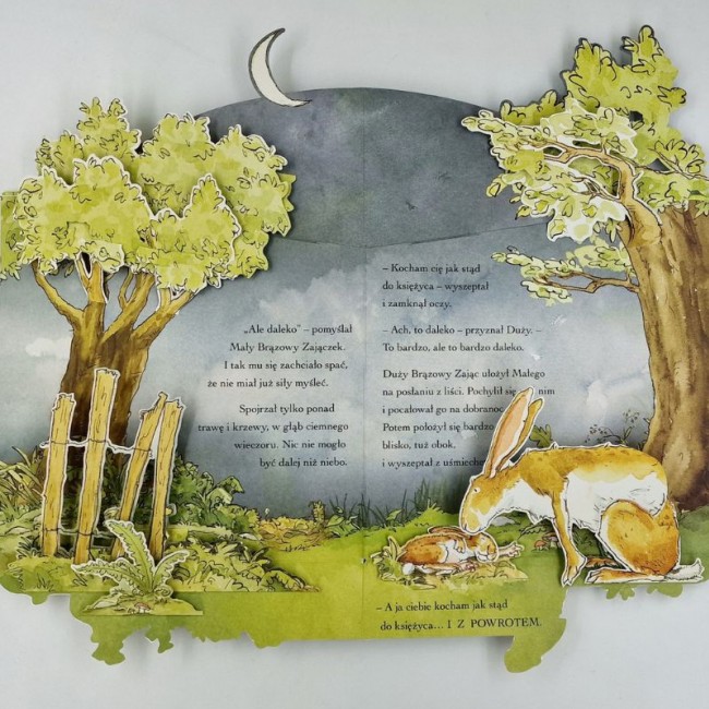 Książka "Nawet nie wiesz, jak bardzo cię kocham. Pop-up" Wydawnictwo Harperkids