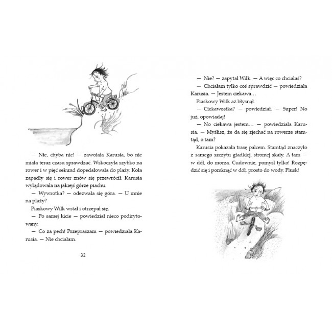 Książka "Piaskowy Wilk" Wydawnictwo Zakamarki