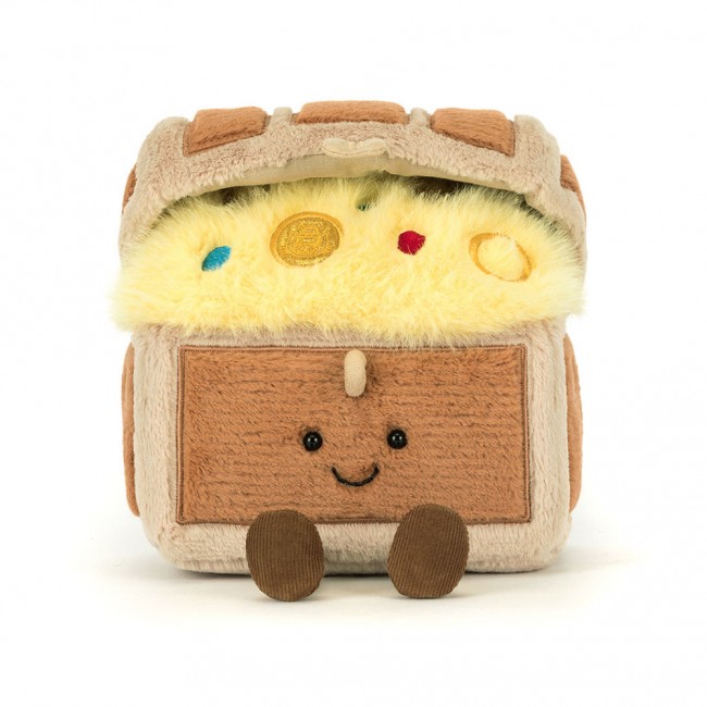 Pluszowa Zabawna Skrzynia Skarbów Jellycat 19 cm