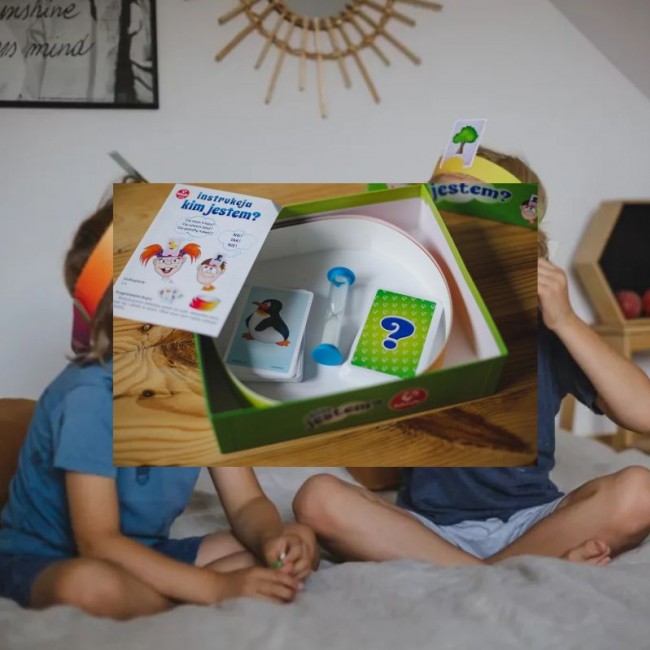 Gra rodzinna Kukuryku - Kim jestem?