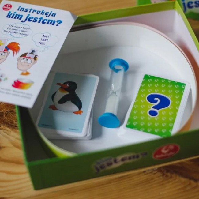 Gra rodzinna Kukuryku - Kim jestem?