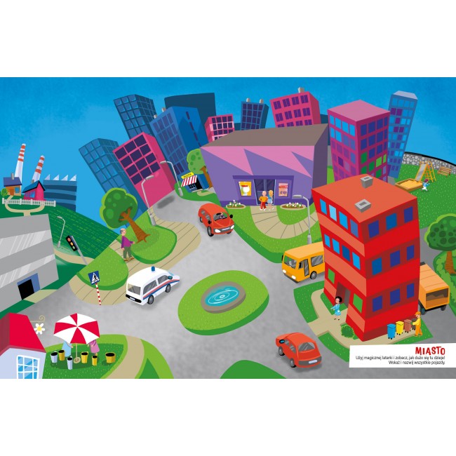 Książka "Odkrywaj świat z magiczną latarką" Wydawnictwo Jedność