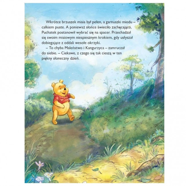 Książka "Disney Kubuś i Przyjaciele. Dzień dobry Słońce..." Wydawnictwo Olesiejuk