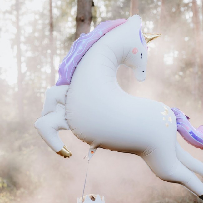 Balon foliowy Party Deco - Jednorożec 113 x 83 cm