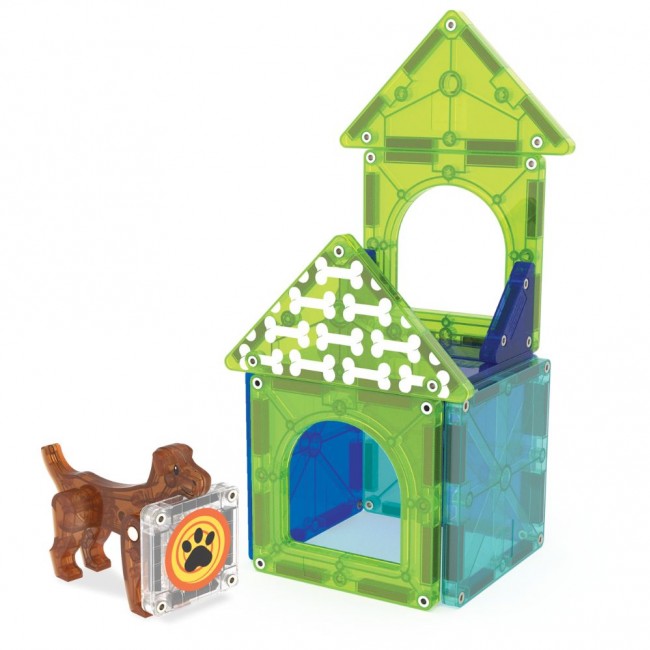 Klocki magnetyczne MAGNA-TILES - Dog House 13 el.