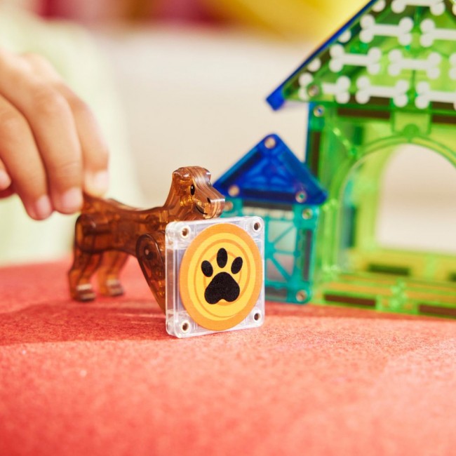 Klocki magnetyczne MAGNA-TILES - Dog House 13 el.