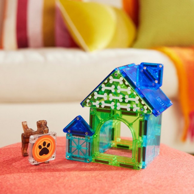 Klocki magnetyczne MAGNA-TILES - Dog House 13 el.