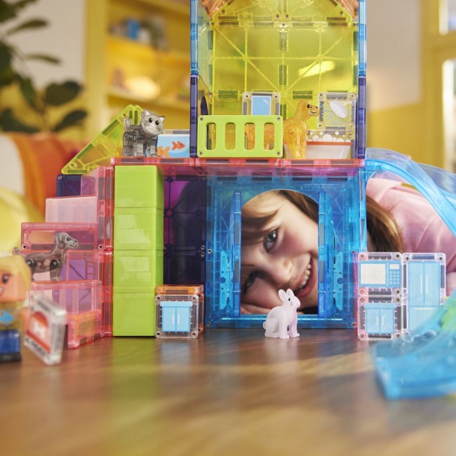 Klocki magnetyczne MAGNA-TILES - Pet Playhouse 50 el.