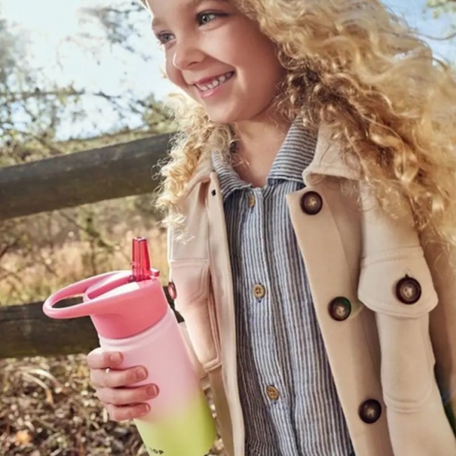 Butelka termiczna z ustnikiem 450ml Skip Hop - Ombre Pink Wander