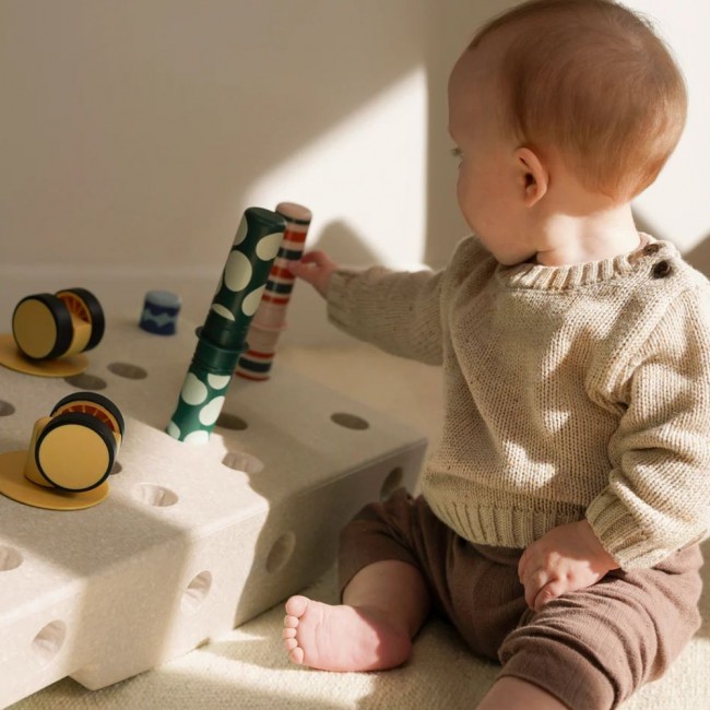 Zestaw Aktywnego Dziecka MODU - Sand Grey/Honey Yellow