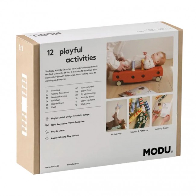 Zestaw Aktywnego Dziecka MODU - Sand Grey/Honey Yellow