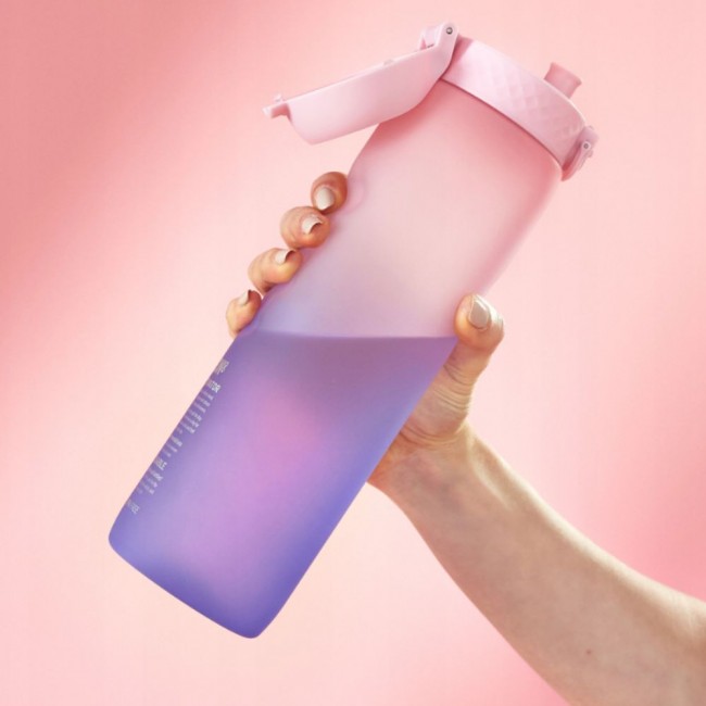 Butelka do picia 1000 ml ION8 - Motivator Gradient Periwinkle/Rose Quartz