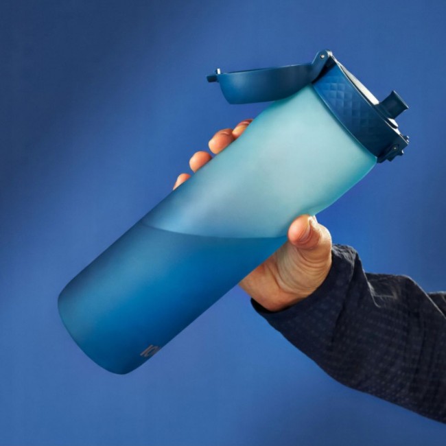 Butelka do picia 1000 ml ION8 - Motivator Gradient Deep Teal/Sonic Blue