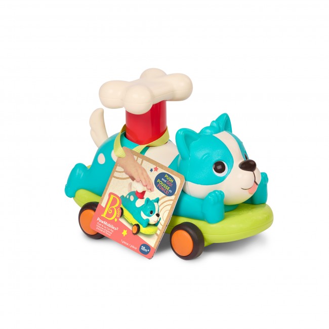 Autko zwierzak z napędem Push&Go Batatt - PawMobiles
