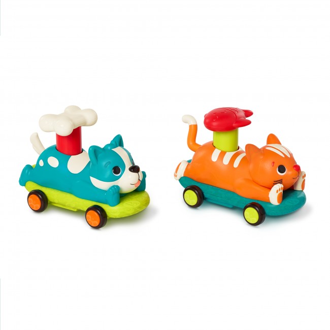 Autko zwierzak z napędem Push&Go Batatt - PawMobiles